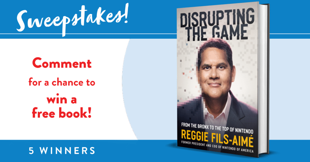 Sweepstakes to win a free copy of "Disrupting the Game"