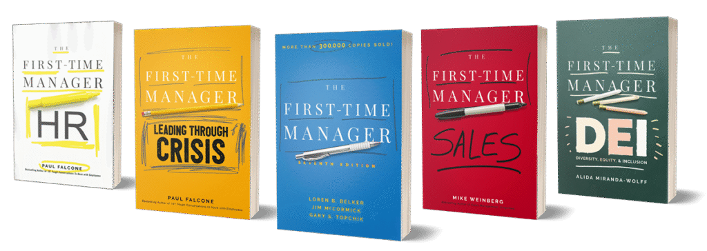 The First-Time Manager series