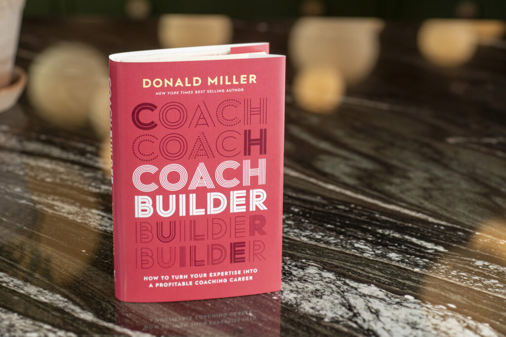 Coach Builder on a table