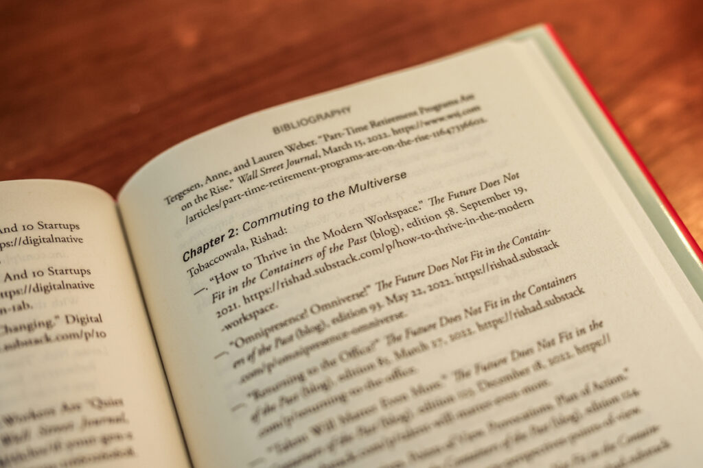 Interior of Rethinking Work