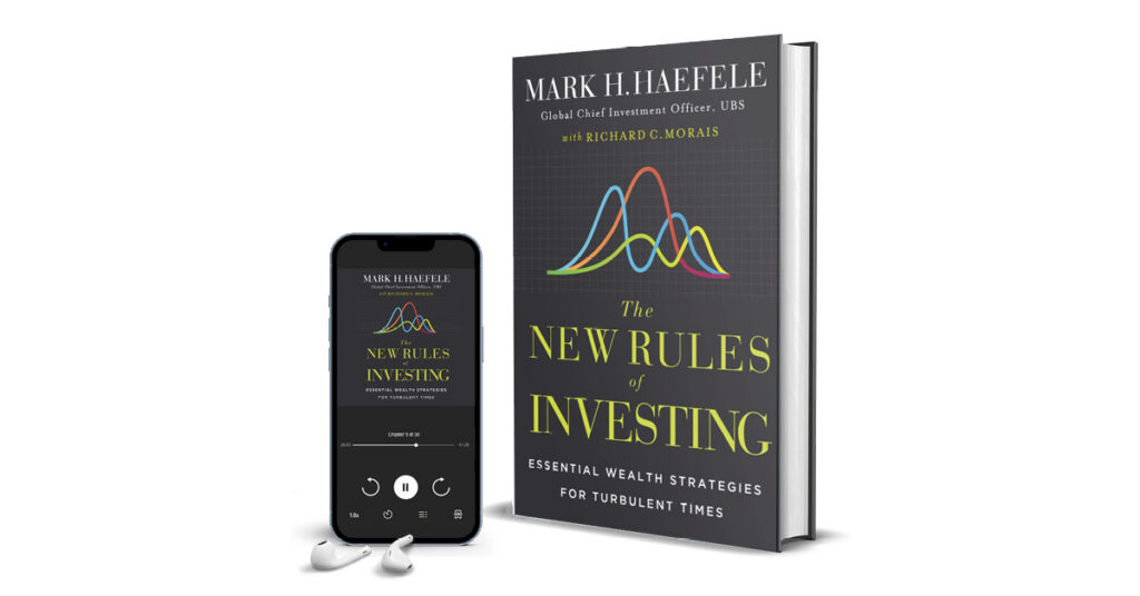 Hardcover and audiobook of "The New Rules of Investing"