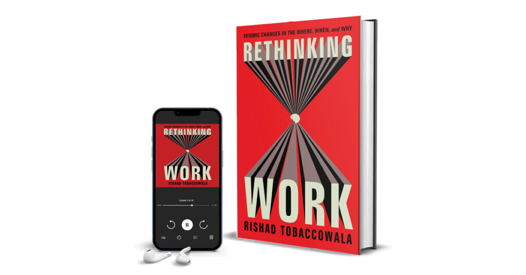 Rethinking Work - hardcover and audiobook